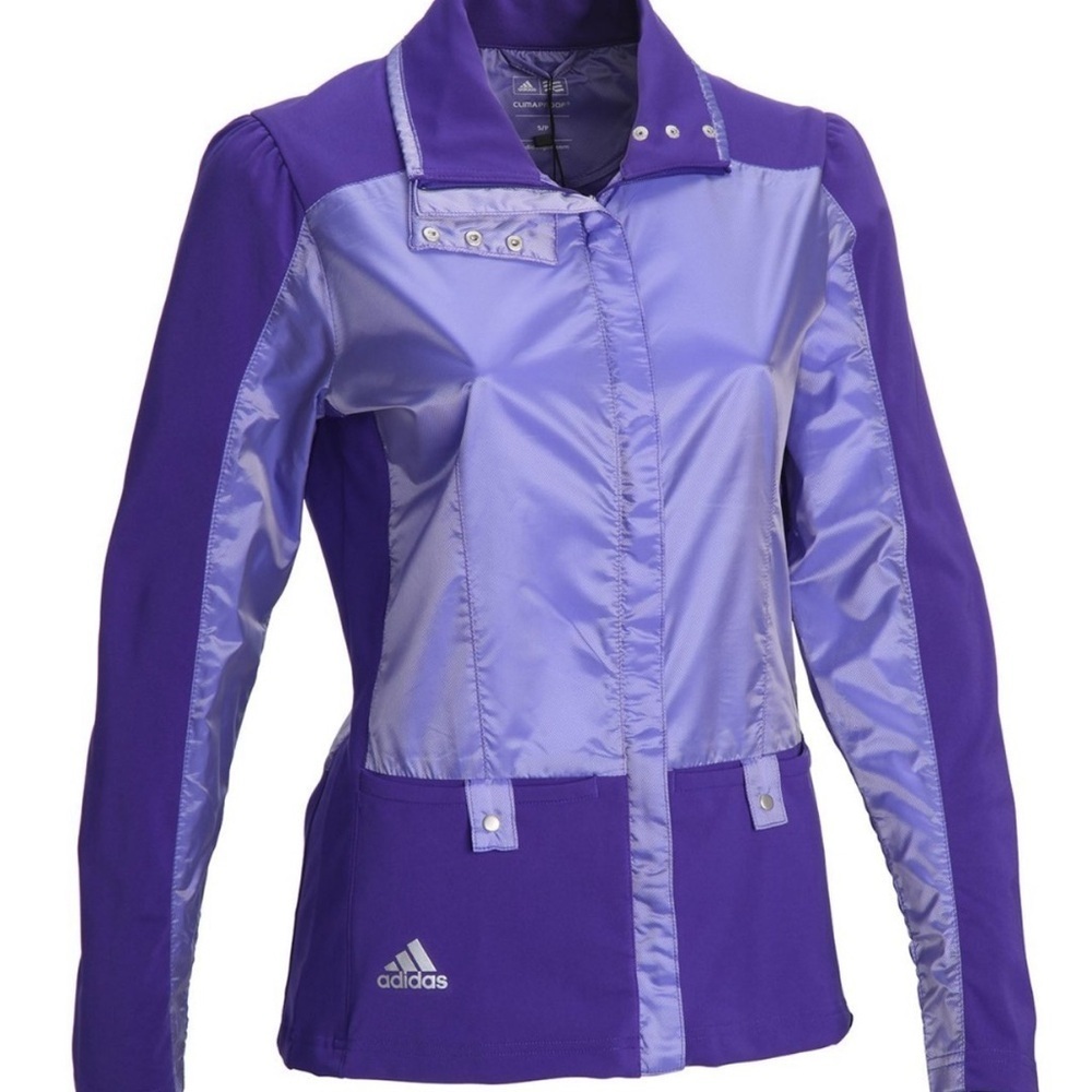 Adidas Women's Two-Tone Purple Utility Jacket